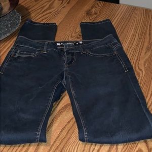 Celebrity pink skinny jeans